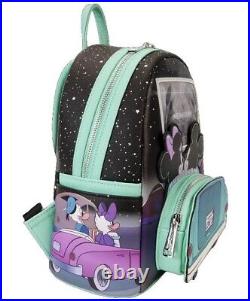 New Loungefly Mickey And Minnie Date Night Mini Backpack 2024