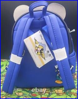 Pilot Mickey Mouse Exclusive Loungefly Mini Backpack NWT