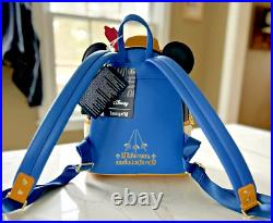 RARE Disney Loungefly THREE MUSKETEERS / MICKEY MOUSE Cosplay Mini Backpack