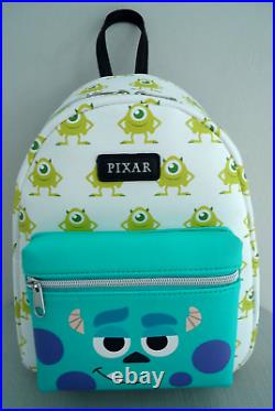 RARE Loungefly Disney Pixar Monsters Inc backpack NEW