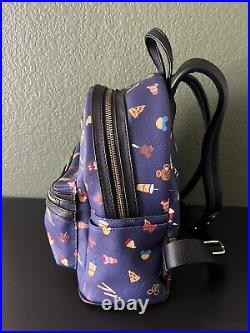 Rare Limited Release Loungefly Disney Parks Snacks Mini Backpack