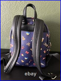 Rare Limited Release Loungefly Disney Parks Snacks Mini Backpack