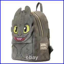 VERY RARE Loungefly Backpack How to Train Your Dragon Toothless NEW