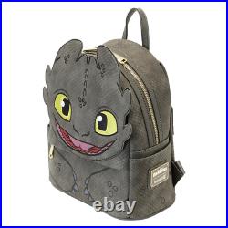 VERY RARE Loungefly Backpack How to Train Your Dragon Toothless NEW