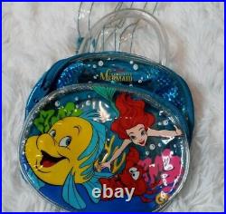 Vintage Disney The Little Mermaid Mini Backpack Clear 90s