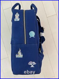 Walt Disney World Disney Parks 50th Anniversary Loungefly Canvas Backpack