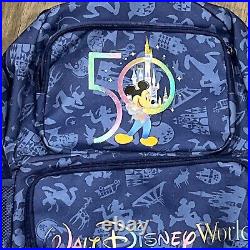 Walt Disney World Parks 50th Anniversary 2021 Mickey Backpack Cooler Full Size