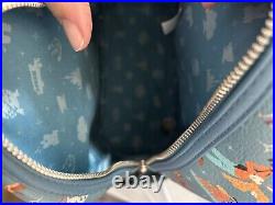 Walt disney parks loungefly mini backpack Light blue No Longer Sold At Parks